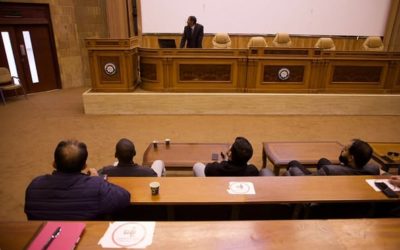 مركز المعلومات ينظم دورة تدريبية عن إدارة المؤتمرات عبر الفيديو