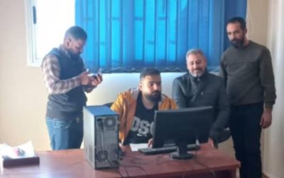 فريق الصيانة يزور كلية الآداب والعلوم بقمينس