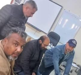 انتهاء الدورة التدريبية الرابعة لمنصة المجلات العلمية بتسليم منصة كلية التربية