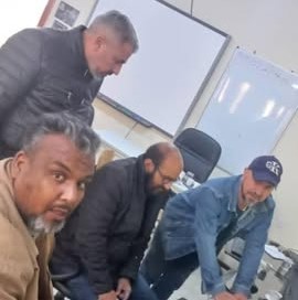 انتهاء الدورة التدريبية الرابعة لمنصة المجلات العلمية بتسليم منصة كلية التربية
