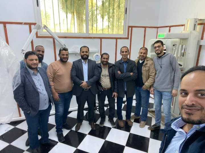 مهندسو المركز يعيدون تشغيل جهاز أشعة الأسنان بعد توقف 5 سنوات