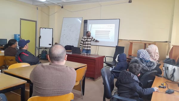 دورة تدريبة للأرشفة الإلكترونية بالتعاون بين مركز المعلومات والتوثيق ومكتب التدريب